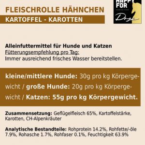 HNW-DP100-01_HAPPY FOR Dogs Fleischrolle Hähnchen 1 x 100g_8432641x.jpg