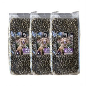 HAPPY FOR Dogs PURE VITALITY Premium Hundetrockenfutter Adult Geflügel 3 x 3 kg - 1.png